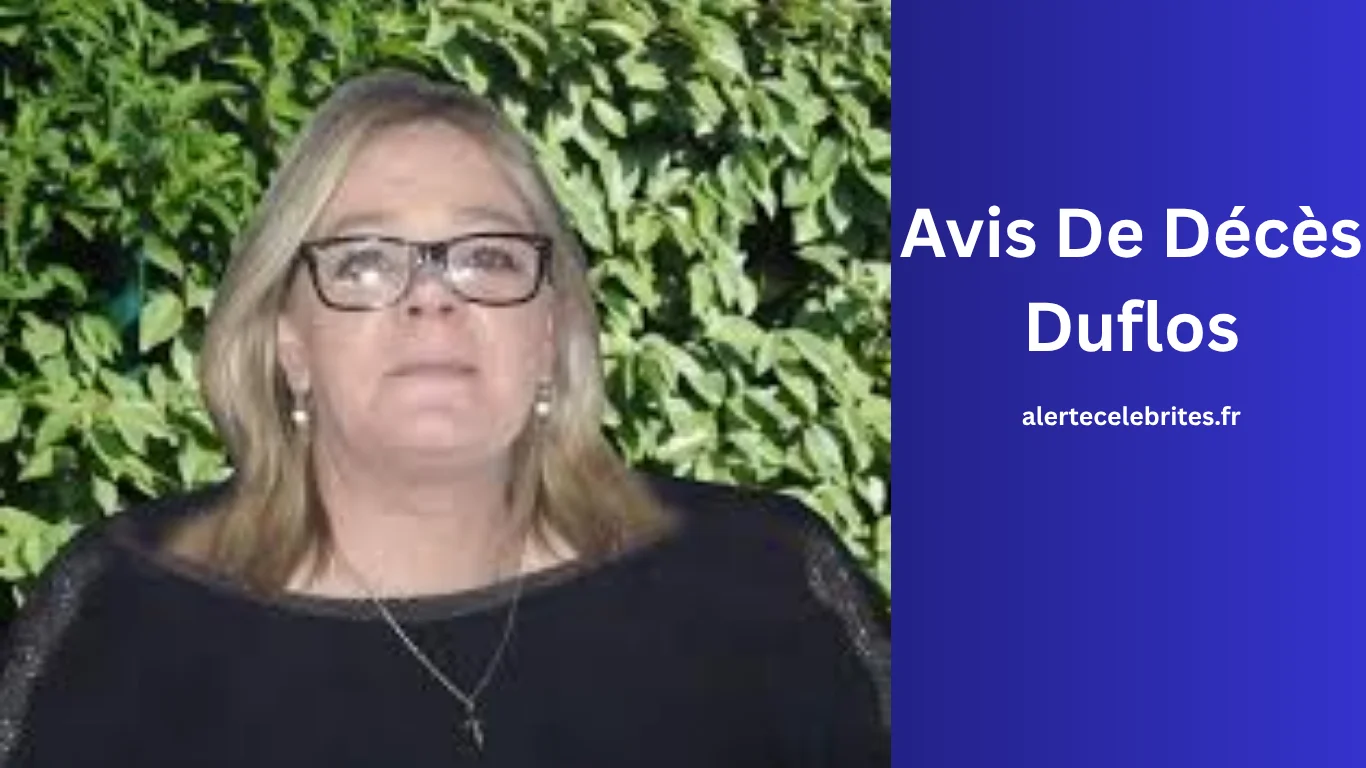 Avis De Décès Duflos