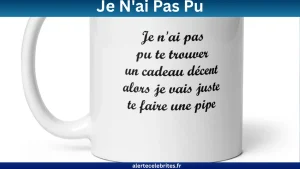 Signification Complète de “Je N’ai Pas Pu”