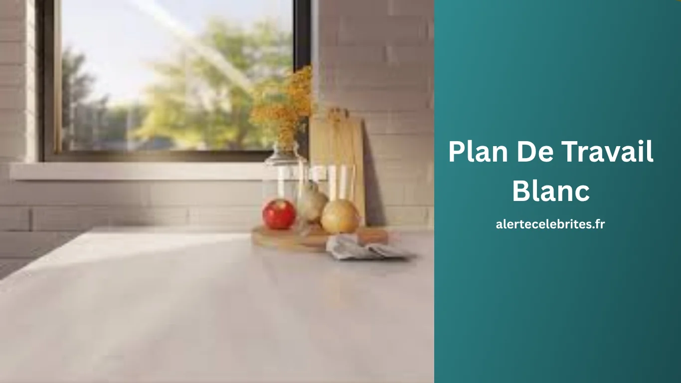 Plan De Travail Blanc